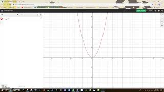 Domain amp Range in Desmos [upl. by Berkin399]