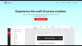 Zoho Survey in 5 minutes [upl. by Edny]
