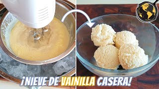 El secreto para hacer Nieve Casera fácil y perfecta  Cocina Universal [upl. by Briney]