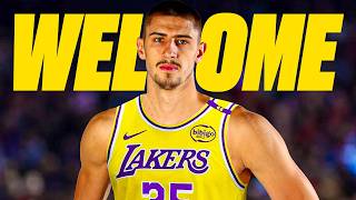 WELCOME TO LAKERS ALEX LEN [upl. by Juliet661]