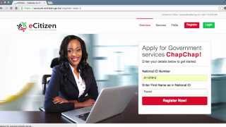 How to create an eCitizen account for Kenyan Citizens [upl. by Selrhc]