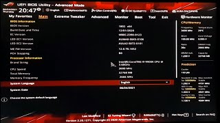 How to enable TPM 20 in ASUS Bios for Windows11 [upl. by Anik]