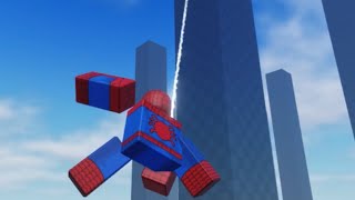 Roblox Studio SpiderMan  Web Swinging V01 [upl. by Nayhr]