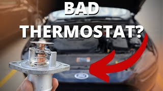 SYMPTOMS OF A BAD THERMOSTAT [upl. by Anitnerolf890]