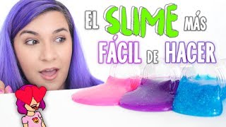 SLIME SIN PEGAMENTO SUUUPER FÁCIL [upl. by Yduj]