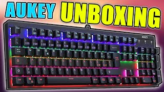 OTTIMA TASTIERA da GAMING MECCANICA  Unboxing AUKEY KMG6 [upl. by Joselow]