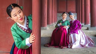 I Became A Korean Princess For A Day 👑 HANBOK WEARING EXPERIENCE [upl. by Odie]