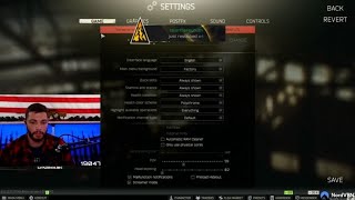 LVNDMARK Shows Off His Tarkov Settings [upl. by Chiou273]