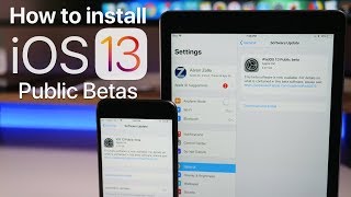 iOS 13 and iPad OS Public Betas are Out  How To Install [upl. by Frear858]