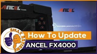 How To Update Ancel FX4000 OBDII [upl. by Naujtna905]