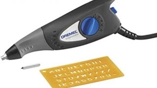 How To Use The Dremel Engraver [upl. by Rosenquist]