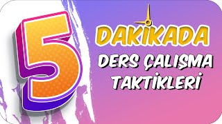 5dkda DERS ÇALIŞMA TAKTİKLERİ [upl. by Dulcinea]