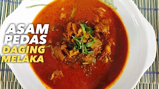 Resepi Asam Pedas Daging Melaka [upl. by Odnumyar222]