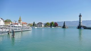 Lindau am Bodensee mit dem schönen Hafen und Stadtpark [upl. by Lucania]