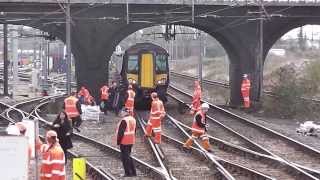 Pantograph strike at Bedford 050314 [upl. by Paulie990]