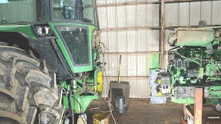 How To Break A Tractor In Two John Deere 4640 Split Part 2 [upl. by Aeiram]