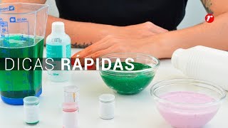 DICAS RÁPIDAS  Como fazer Slime [upl. by Cosma]