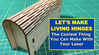 HOW TO MAKE A LIVING HINGE [upl. by Ettenaej553]