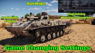 10 Settings Every War Thunder Player NEEDS To Know [upl. by Garate185]