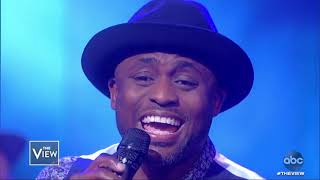 Wayne Brady performs ‘Tennessee Whiskey’  The View [upl. by Quinby]