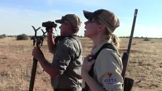 Using A Trigger Stick In Africa [upl. by Olbap]