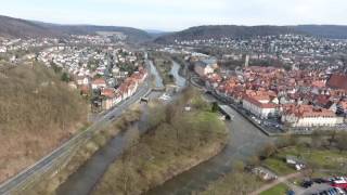 Unsere Region von oben Mit der Drohne über Hann Münden [upl. by Sabine]