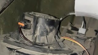 Chevy Uplander Rear Blower Motor Location and Removal [upl. by Mccourt436]