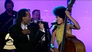 Bobby McFerrin amp Esperanza Spalding jam at the 53rd GRAMMY PreTel  GRAMMYs [upl. by Korwun258]