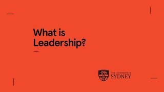 What is Leadership [upl. by Ardeahp]