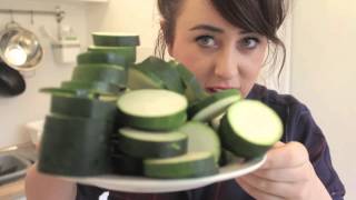 Quick amp Easy Courgette Soup  HealthyHappyLife [upl. by Daniell391]