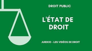 LEtat de droit [upl. by Alek]