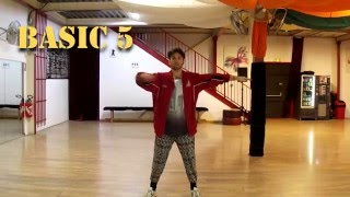 5 Essential Basic Waacking Arms  Basic Combo [upl. by Faye]