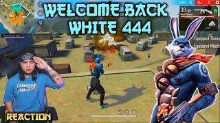 WHITE 444 IS BACK  GAMEPLAY REACTION  MR JUNIOR [upl. by Lemcke399]