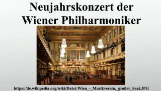 Neujahrskonzert der Wiener Philharmoniker [upl. by Botti86]