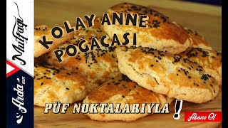 Peynirli Anne Poğaçası Tarifi  Kolay Ev Poğaçası  Ardanın Mutfağı [upl. by Odlopoel]