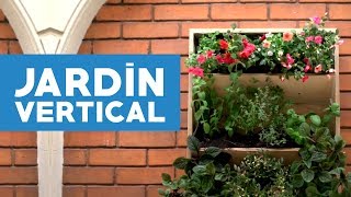 Cómo hacer un jardín huerta vertical para espacios pequeños [upl. by Selemas]