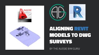 Aligning Revit models to DWG Surveys [upl. by Yeorgi]