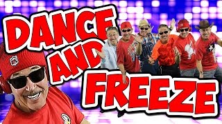 Dance amp Freeze  Dance Song for Kids  Jack Hartmann [upl. by Newol]