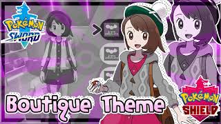 Pokemon Sword amp Shield  Boutique Theme Full [upl. by Silvestro]