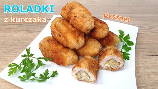 Przepyszne roladki ruskie z piersi kurczaka 👌 filety z nadzieniem ziemniaczanym jak na pierogi 👍 [upl. by Eened]