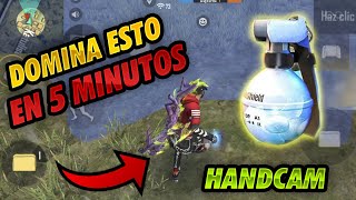 la MANERA mas FACIL de PONER PAREDES GLOO RAPIDO con 2 DEDOS ✌️  HANDCAM FREE FIRE [upl. by Clemence]