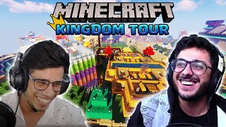 ​CarryMinati Visited My Kingdom  Minecraft Highlights [upl. by Adnilra108]