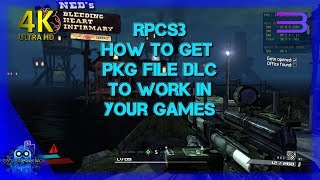 RPCS3  How to make DLC PKG Files work in your games [upl. by Aicilegna]