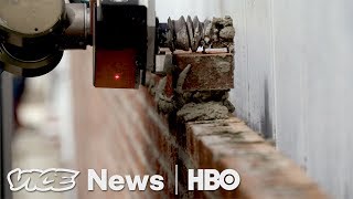 This Bricklaying Robot Can Build Walls Faster Than Humans HBO [upl. by Marijane]