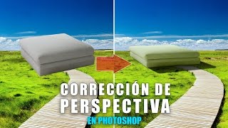 Cómo corregir perspectivas en Photoshop [upl. by Serdna657]