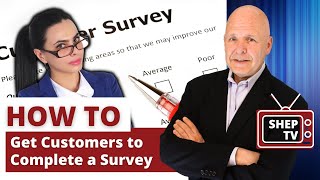 Secret to Having Customers Complete Your Survey [upl. by Eyk]