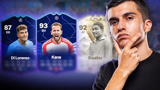 QUELS SBCS FAIRE SUR FC 24  MES AVIS ET TESTS  EUSEBIO 92 CENTURIONS KANE TOTGS amp DI LORENZO [upl. by Lamp211]