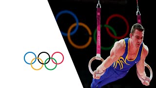 Arthur Zanetti Wins Mens Artistic Rings Gold  London 2012 Olympics [upl. by Seigler]