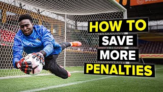 PENALTY SAVING secrets from a pro coach  goalkeeper tutorial [upl. by Derr639]