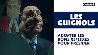 Adopter les bons réflexes pour présider  Les Guignols  CANAL [upl. by Pompei650]